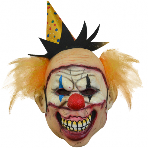 Latex Clown Mask Happy Smile i gruppen LEKSAKER / Maskerad / Masker hos Spelexperten (CLO-SMI)