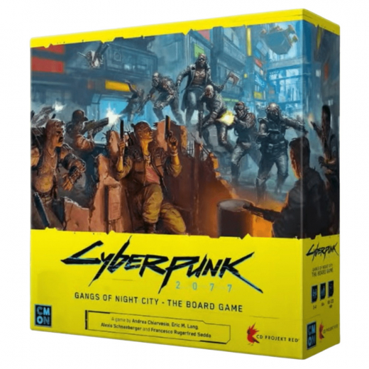 Cyberpunk 2077: Gangs of Night City i gruppen SÄLLSKAPSSPEL / Strategispel hos Spelexperten (CMNCPG001)