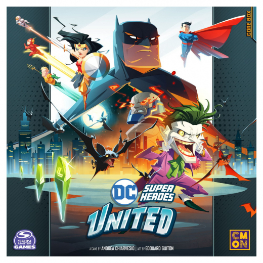 DC Super Heroes United i gruppen SÄLLSKAPSSPEL / Strategispel hos Spelexperten (CMNDUC002)