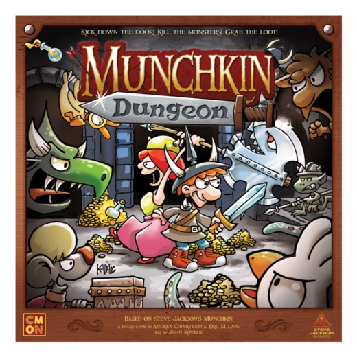 Munchkin Dungeon i gruppen SÄLLSKAPSSPEL / Strategispel hos Spelexperten (CMNMKD001)