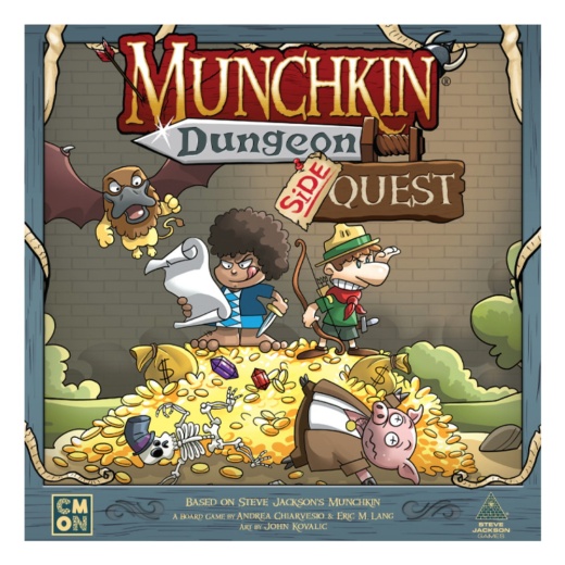 Munchkin Dungeon: Side Quests (Exp.) i gruppen SÄLLSKAPSSPEL / Expansioner hos Spelexperten (CMNMKD002)