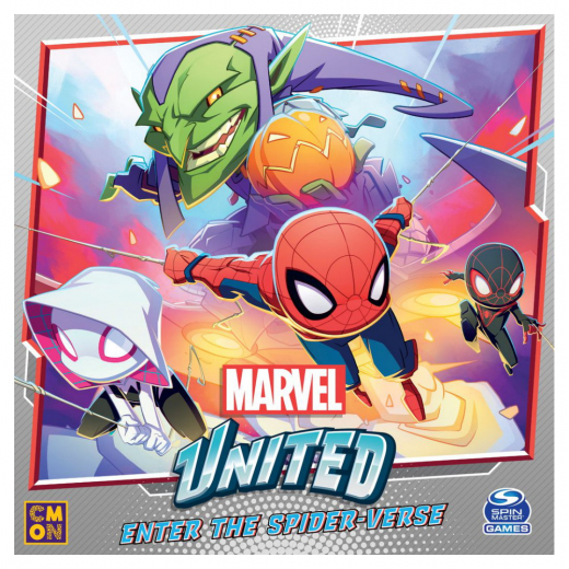 Marvel United: Enter the Spider-Verse (Exp.) i gruppen Nyheter hos Spelexperten (CMNMUN003)