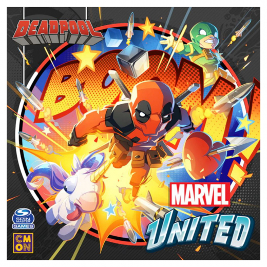 Marvel United: Deadpool (Exp.) i gruppen SÄLLSKAPSSPEL / Expansioner hos Spelexperten (CMNMUN014)
