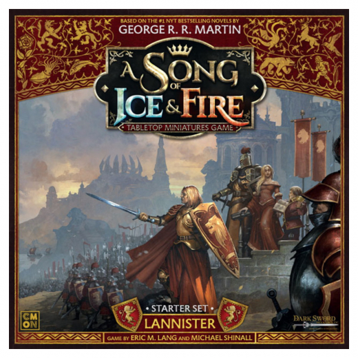 A Song of Ice & Fire: Miniatures Game - Lannister Starter Set i gruppen SÄLLSKAPSSPEL hos Spelexperten (CMNSIF001B)