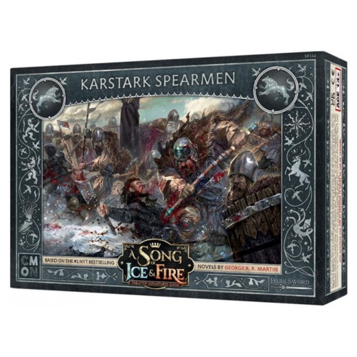 A Song of Ice & Fire: Tabletop Miniatures Game - Karstark Spearmen (Exp.) i gruppen SÄLLSKAPSSPEL / Expansioner hos Spelexperten (CMNSIF114)