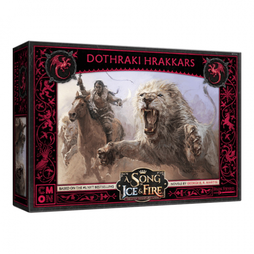 A Song of Ice & Fire: Miniatures Game - Dothraki Hrakkars (Exp.) i gruppen SÄLLSKAPSSPEL / Expansioner hos Spelexperten (CMNSIF145)