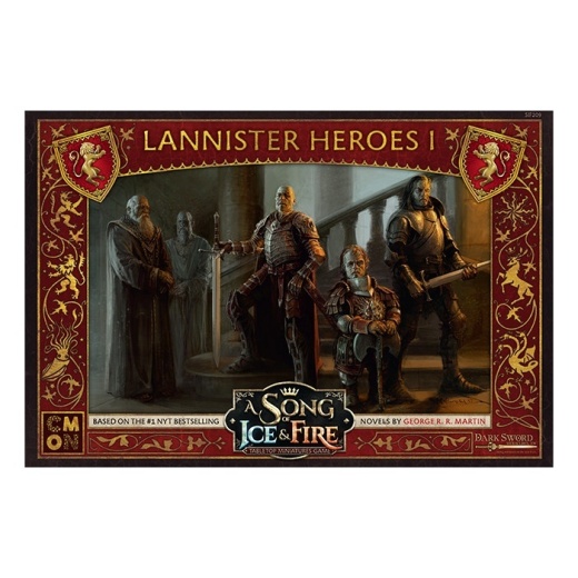 A Song of Ice & Fire: Tabletop Miniatures Game - Lannister Heroes #1 (Exp.) i gruppen  hos Spelexperten (CMNSIF209)