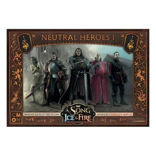 A Song of Ice & Fire: Tabletop Miniatures Game - Neutral Heroes #1 (Exp.) i gruppen SÄLLSKAPSSPEL / Expansioner hos Spelexperten (CMNSIF505)