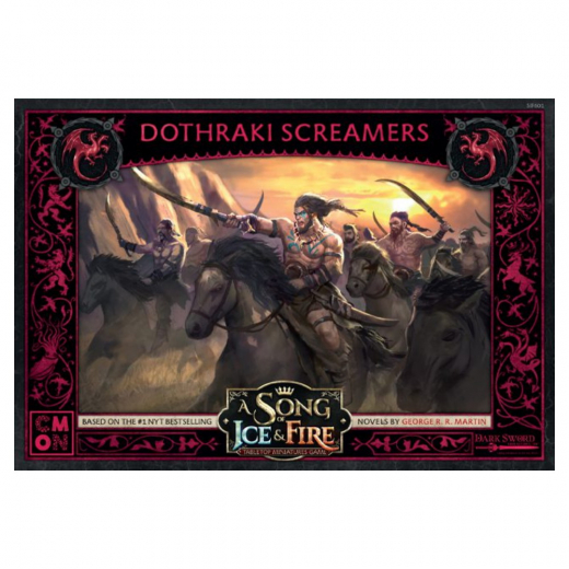 A Song of Ice & Fire: Miniatures Game - Dothraki Screamers (Exp.) i gruppen SÄLLSKAPSSPEL / Expansioner hos Spelexperten (CMNSIF601)