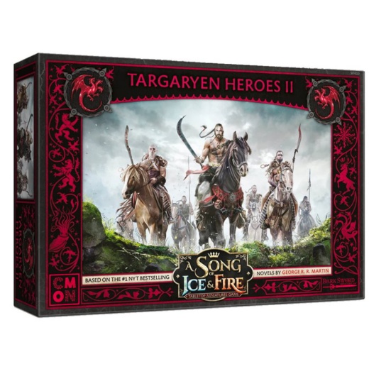 A Song of Ice & Fire: Miniatures Game - Targaryen Heroes II (Exp.) i gruppen SÄLLSKAPSSPEL / Expansioner hos Spelexperten (CMNSIF610)
