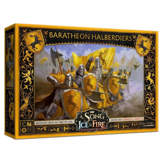 A Song of Ice & Fire: Miniatures Game - Baratheon Halberdiers (Exp.) i gruppen SÄLLSKAPSSPEL / Expansioner hos Spelexperten (CMNSIF817)