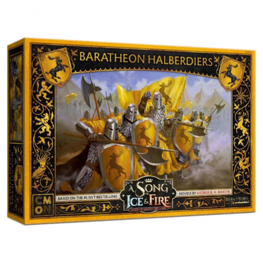 A Song of Ice & Fire: Miniatures Game - Baratheon Halberdiers (Exp.) i gruppen SÄLLSKAPSSPEL hos Spelexperten (CMNSIF817)