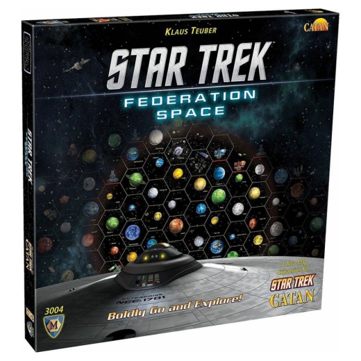 Star Trek: Catan - Federation Space (Exp.) i gruppen SÄLLSKAPSSPEL / Expansioner hos Spelexperten (CN3004)