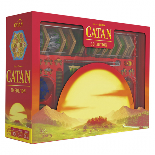 Catan 3D Edition (Eng) i gruppen SÄLLSKAPSSPEL / Strategispel hos Spelexperten (CN3171)