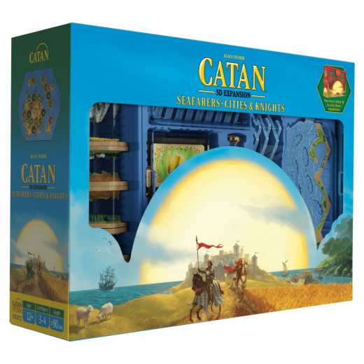 Catan 3D Edition: Seafarers + Cities & Knights (Exp.) (Eng) i gruppen  hos Spelexperten (CN3172)