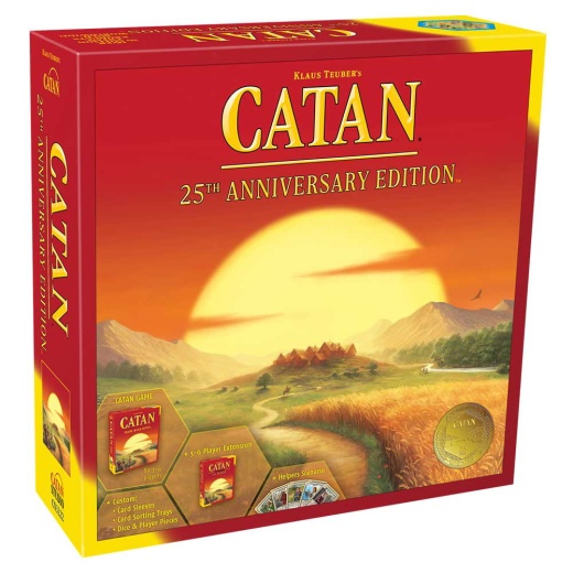 Catan 25-års jubileum (Eng) i gruppen SÄLLSKAPSSPEL / Strategispel hos Spelexperten (CN3222)