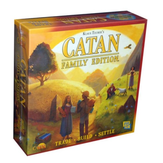 Catan: Family Edition (Eng) i gruppen SÄLLSKAPSSPEL / Familjespel hos Spelexperten (CN7003)