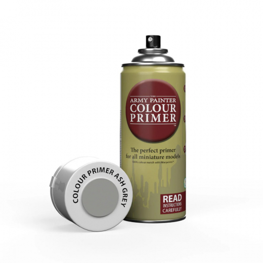 Army Painter: Colour Primer Spray - Ash Grey i gruppen SÄLLSKAPSSPEL / Tillbehör / Övriga hos Spelexperten (CP3029)