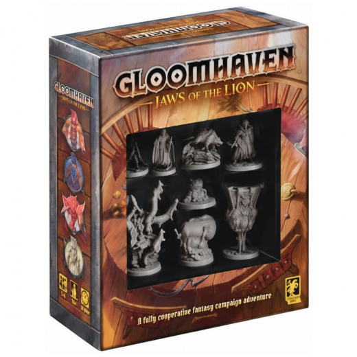 Gloomhaven: Miniatures of Gloomhaven - Jaws of the Lion (Exp.) i gruppen SÄLLSKAPSSPEL / Tillbehör / Övriga hos Spelexperten (CPH0805)