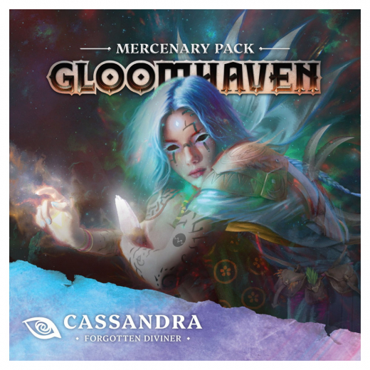 Gloomhaven: Mercenary Pack - Cassandra, Forgotten Diviner (Exp.) i gruppen SÄLLSKAPSSPEL / Expansioner hos Spelexperten (CPH2006)