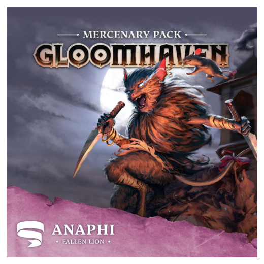 Gloomhaven: Mercenary Pack - Anaphi, Fallen Lion (Exp.) i gruppen SÄLLSKAPSSPEL / Expansioner hos Spelexperten (CPH2007)