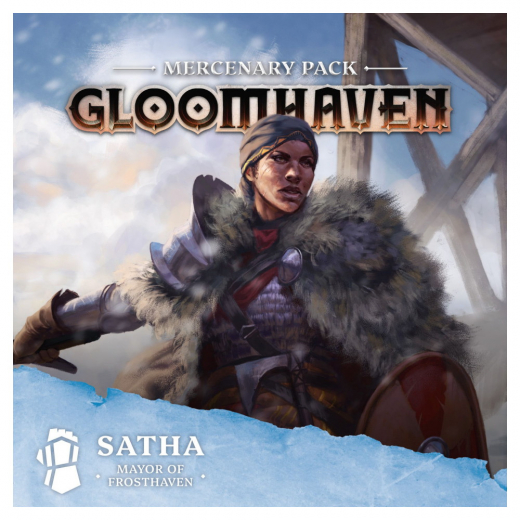Gloomhaven: Mercenary Pack - Satha, Mayor of Frosthaven (Exp.) i gruppen SÄLLSKAPSSPEL / Expansioner hos Spelexperten (CPH2008)