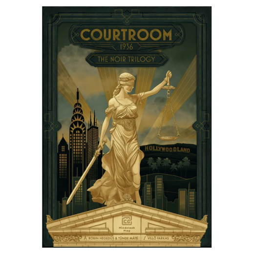 Courtroom 1936: The Noir Trilogy i gruppen SÄLLSKAPSSPEL / Strategispel hos Spelexperten (CR01EN)