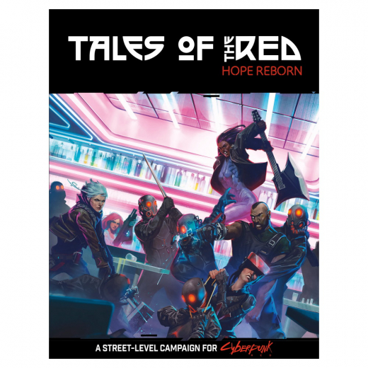 Cyberpunk Red RPG: Tales of the Red: Hope Reborn i gruppen SÄLLSKAPSSPEL / Rollspel / Cyberpunk Red RPG hos Spelexperten (CR3091)