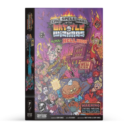 Epic Spell Wars of the Battle Wizards: Hijinx at Hell High i gruppen SÄLLSKAPSSPEL / Kortspel hos Spelexperten (CRY28562)