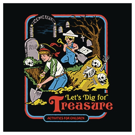 Steven Rhodes: Let's Dig for Treasure i gruppen SÄLLSKAPSSPEL / Kortspel hos Spelexperten (CRY28869)