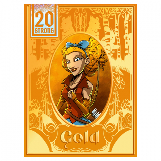 20 Strong: Tanglewoods Gold (Exp.) i gruppen SÄLLSKAPSSPEL / Expansioner hos Spelexperten (CTGSTR005)