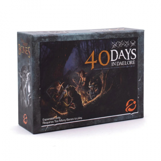 Too Many Bones: 40 Days in Daelore (Exp.) i gruppen SÄLLSKAPSSPEL / Expansioner hos Spelexperten (CTGTMBA012)
