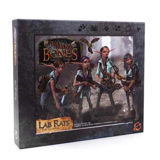 Too Many Bones: Lab Rats The Escapists (Exp.) i gruppen SÄLLSKAPSSPEL / Expansioner hos Spelexperten (CTGTMBA024)