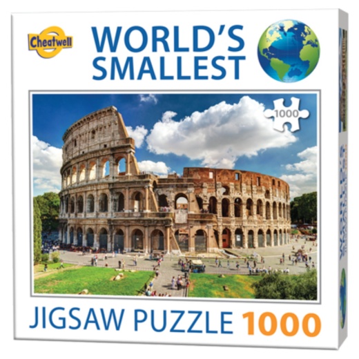 Världens Minsta Pussel: The Colosseum, Rome 1000 bitar i gruppen PUSSEL / 1000 bitar hos Spelexperten (CW13138)