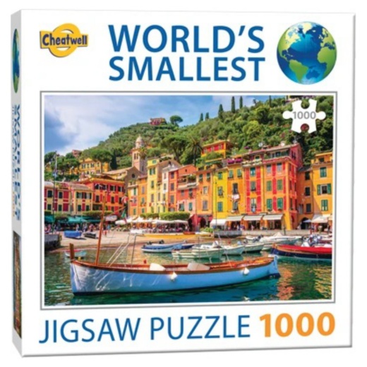 Världens Minsta Pussel: Portofino, Italian Riviera 1000 bitar i gruppen PUSSEL / 1000 bitar hos Spelexperten (CW13145)