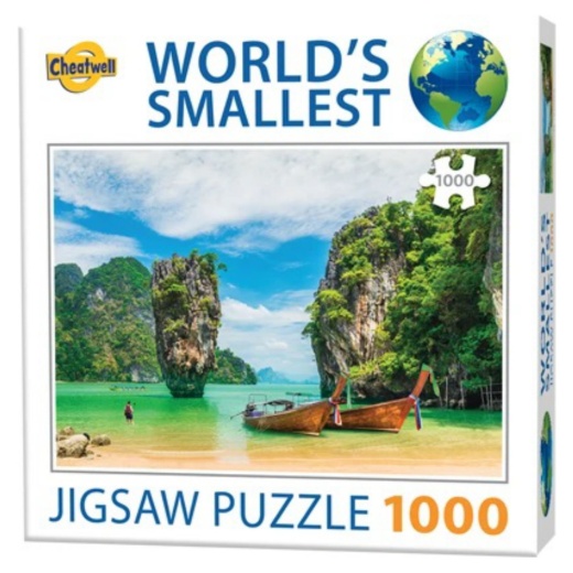 Världens Minsta Pussel: Phuket, Thailand 1000 bitar i gruppen PUSSEL / 1000 bitar hos Spelexperten (CW13220)