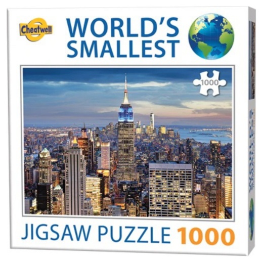 Världens Minsta Pussel: New York 1000 bitar i gruppen PUSSEL / 1000 bitar hos Spelexperten (CW13237)