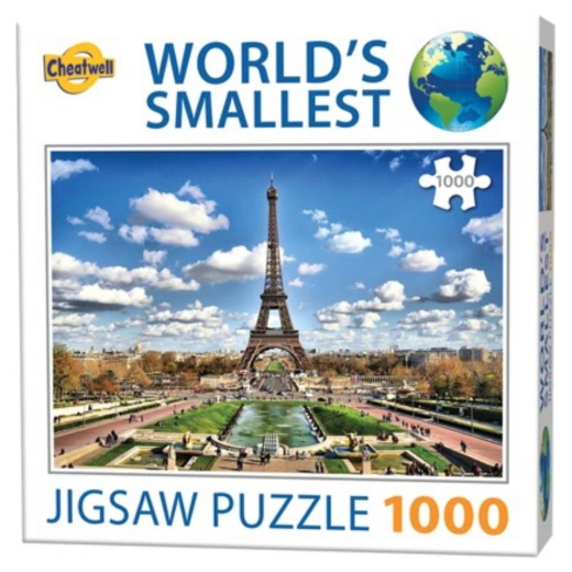 Världens Minsta Pussel: Eiffel Tower, Paris 1000 bitar i gruppen PUSSEL / 1000 bitar hos Spelexperten (CW13343)