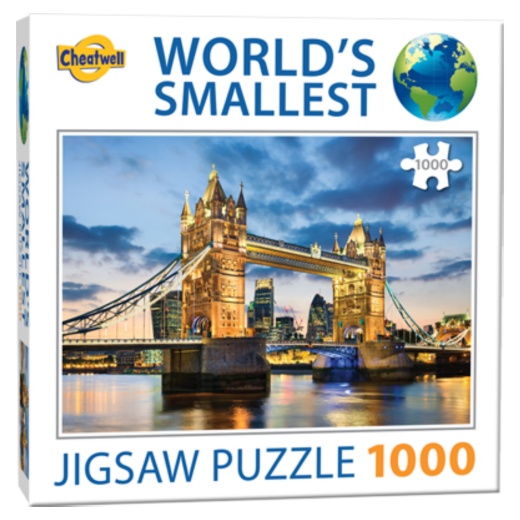 Världens Minsta Pussel: Tower Bridge 1000 bitar i gruppen PUSSEL / 1000 bitar hos Spelexperten (CW13954)