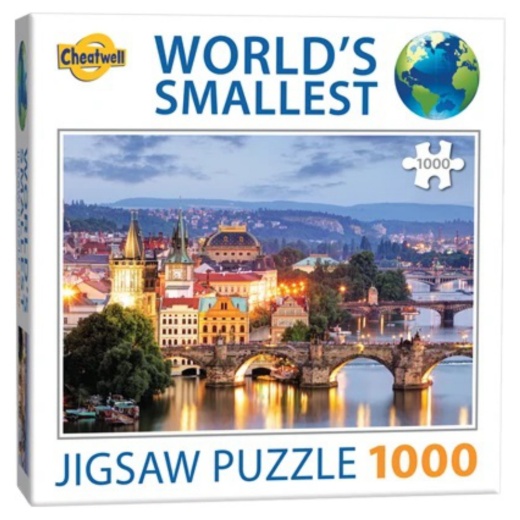 Världens Minsta Pussel: Prague Bridges 1000 bitar i gruppen PUSSEL / 1000 bitar hos Spelexperten (CW13992)