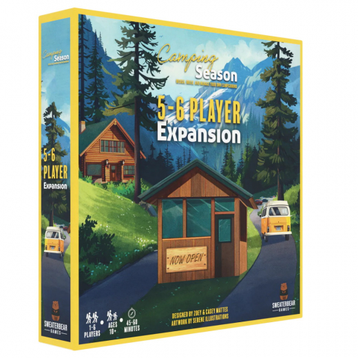 Camping Season: 5-6 Player Expansion i gruppen SÄLLSKAPSSPEL / Expansioner hos Spelexperten (DARSBGCMP02)