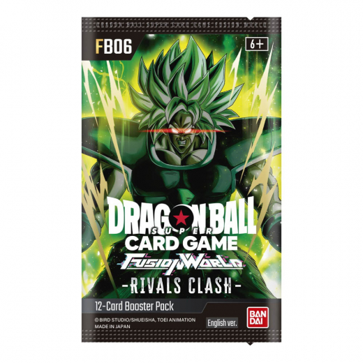 Dragon Ball Super Card Game: Fusion World - Rivals Clash Booster Pack FB06 i gruppen SÄLLSKAPSSPEL / Kortspel hos Spelexperten (DBSFB06-BOS)