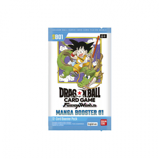 Dragon Ball Super Card Game: Fusion World - Manga Booster Pack SB01 i gruppen SÄLLSKAPSSPEL / Kortspel hos Spelexperten (DBSFB06B-BOS)