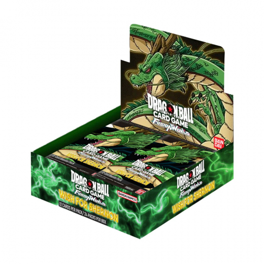 Dragon Ball Super Card Game: Fusion World - Wish For Shenron Display FB07 i gruppen SÄLLSKAPSSPEL / Kortspel hos Spelexperten (DBSFB07-DIS)