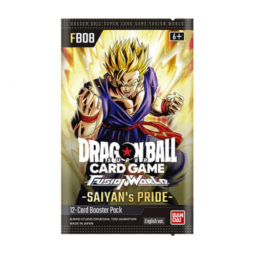 Dragon Ball Super Card Game: Fusion World - Saiyan's Pride Booster FB08 i gruppen SÄLLSKAPSSPEL / Kortspel hos Spelexperten (DBSFB08-BOS)