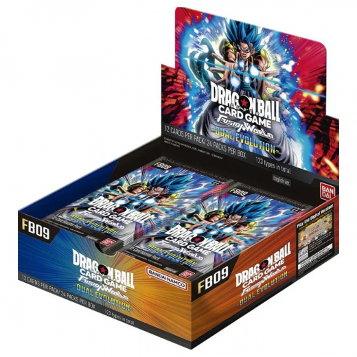 Dragon Ball Super Card Game: Fusion World - Dual Evolution Display FB09 i gruppen SÄLLSKAPSSPEL / Kortspel hos Spelexperten (DBSFB09-DIS)