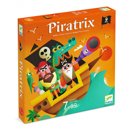 Piratrix i gruppen SÄLLSKAPSSPEL / Barnspel hos Spelexperten (DJ00802)