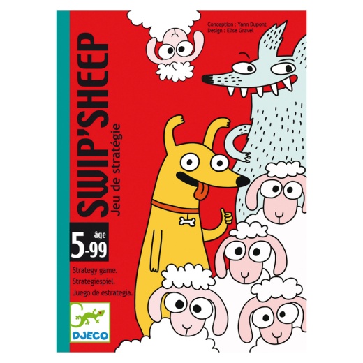 Swip´Sheep i gruppen SÄLLSKAPSSPEL / Barnspel hos Spelexperten (DJ05145)