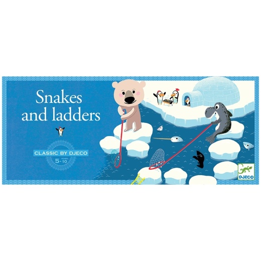 Snakes and Ladders i gruppen SÄLLSKAPSSPEL / Familjespel hos Spelexperten (DJ05208)