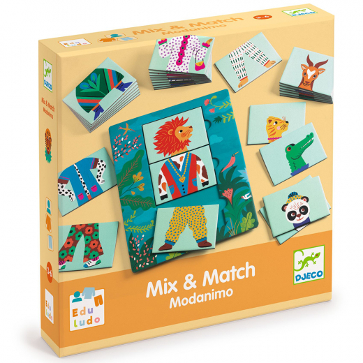 Mix & Match Modanimo i gruppen SÄLLSKAPSSPEL / Barnspel hos Spelexperten (DJ08247)